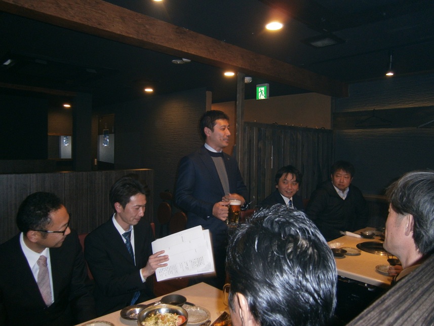 4-2部会活動「R6青年部新年会風景」